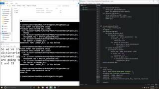 Basic Password Encryption Speed Coding in Python