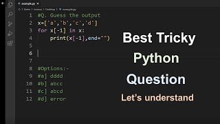Python Interview Questions and Answers | Python Tricky Questions | Python Tutorial in Hindi