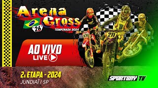 🟢 (Ao Vivo) 2ª Etapa Arena Cross Brasil Temporada 2024 🔴 Sábado - 22/06 (Jundiaí-SP)