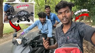 MY FRD's NEW BIKE POOJAI VLOG | GOING TO PUZHUKAANDI TEMPLE | R15 VS NS160 MINI RACE | Oct29,2024