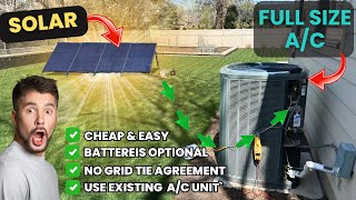 FREE Solar Air Conditioning & Heating is Finally Here! - Uses Existing HVAC Equipment!