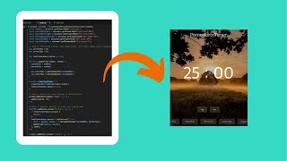 Making Pomodoro Timer | HTML, CSS, JavaScript | Full process | No talking