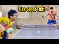 How to fix return & attack super fast serve