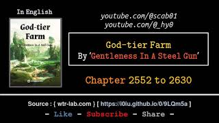 Chapter 2552 to 2630 | God tier Farm | #audiobook #english