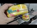 Sellador automático de cinta alrededor para tarros de galletas redondos, máquina selladora de latas