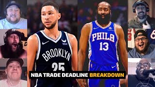 NBA TRADE DEADLINE: SIXERS TRADING FOR JAMES HARDEN? | BEN SIMMONS, 76ERS & NETS TRADE RUMORS & NEWS