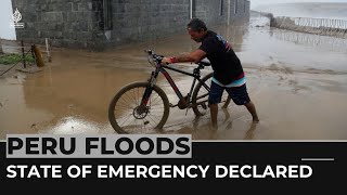 Peru: Cyclone Yaku causes major flooding, emergency declared