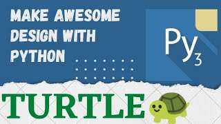 Make an Awesome Design With Python in Pydroid-3 | Python Projects | Turtle Module | Edubasics