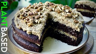 The BEST Plant-Based German Chocolate Cake » Let cake be thy medicine!