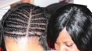 How To Crochet Method On Sew In Weave No Leave Out