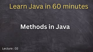 Methods in java, static method, main method , non static method, object creation method definition