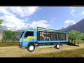 نقل الحيوانات ألعاب الشاحنات العاب محاكاة شاحنة الحيوانات animal cargo game 3d