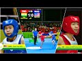 🔴Kaiku 🇮🇳 vs 🔵Teck Xin 🇲🇾 56kg (Round of 16) in 8th World Junior Wushu Championship at Indonesia