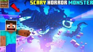 SCARY HORROR MONSTER 👻 IN MINECRAFT WITHER STROM IN HINDI🔥
