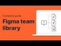 Figma Team Library Tutorial: A Comprehensive Guide to Setting Up, Connecting, and Updating Libraries