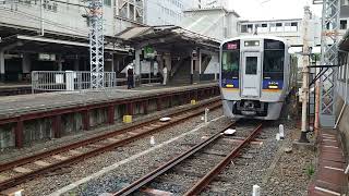 南海高野線 堺東駅 8300系(8304編成)試運転発車