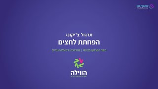 תרגול צ'יקונג-הפחתת לחצים. מדריכה: דניאלה זנגרייך. שותפות מגן ישראלית