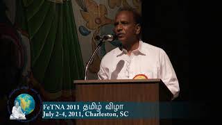 FeTNA 2011 Programs Welcome Address Dhandapani Kuppusamy