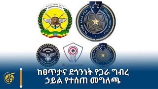 ከፀጥታና ደኅንነት የጋራ ግብረ ኃይል የተሰጠ መግለጫ