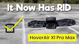 HoverAir X1 Pro Max - Remote ID Firmware Update Tutorial - How Far Can It Track?