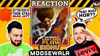 Reaction on Sidhu Moose Wala | EAST SIDE FLOW Reply To ?🤫🥵 ReactHub  Sidhu Moosewala Sunny Malton