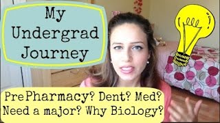 Why Did I Choose My Biology Major and My Journey to Pharmacy School