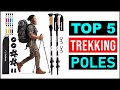 TOP 5 BEST TREKKING POLES 2023 | Best HIKING POLES 👌 BUYING GUIDE