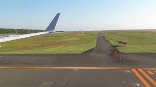 釧路空港に着陸