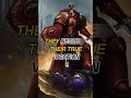 space marines talk about the blood angels