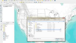 QGIS Import Esri Shapefile