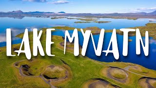 LAKE MÝVATN - ICELAND 🇮🇸 DRONE TRIP 4K