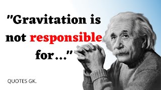 40 Quotes From Albert Einstein's Said That Are Worth... || Albert Einstein Quotes || Quotes GK || #1