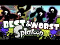 Splatoon 1: The BEST And WORST Of Every Weapon Class