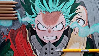 how to Colour deku 100% step by step (part-2) || my hero academia ||With pencil colour