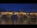 【4k hdr】paris bring you first view of night cruise on the seine