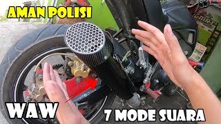 Test Knalpot 2020 - Ada 7 MODE SUARA