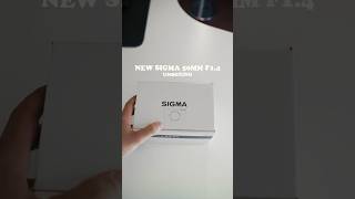 New SIGMA 50mm F1.4 DG DN Unboxing | I’m hyped 📷 @SigmaDeutschland