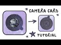 DIY Paper Iris Shutter | Camera Card Tutorial