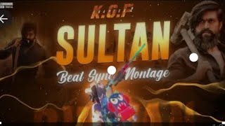 SULTHAN - K.G.F CHAPTER 2 * PUBG BEAT MONTAGE ❤️‍🔥❤️‍🔥#pubgmontage #pubgmobile #sultan