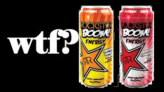 WTF: Rockstar Boom - Whipped Orange \u0026 Strawberry Blended Drinks | FreakEating Weird Foods