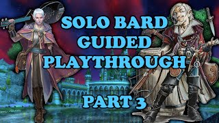 DDO Solo Guided Playthrough Level 7-9 ~ Stormsinger Bard