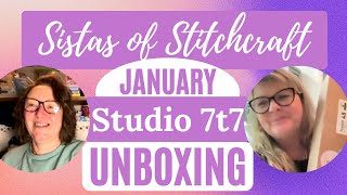 STUDIO 7T7 - BAGMAKERS BOX UNBOXING - JANUARY 2025