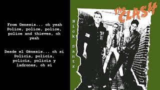 The Clash -Police and Thieves (Lyrics) (Subtitulos en español)