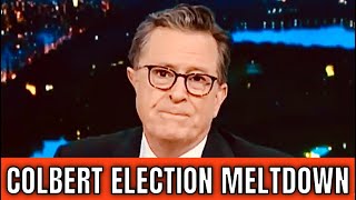 Watch Stephen Colbert go from SMUG to DEVASTATED over Trump’s 2024 Election!