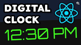 Easy Digital Clock with React & TypeScript - Small Project for Beginners