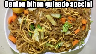 How to cook pancit Canton bihon guisado | by: Oliver31 channel