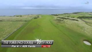 Fairmont St Andrews - Torrance course - 16th Hole Flyover