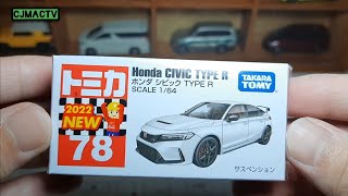 Unboxing of Tomica 2023 Honda Civic Type R