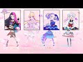 bloomy*smile｜hana mao ruli shiori beat kyōko｜full lyrics rom kan eng ｜aikatsu planet