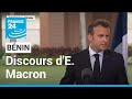 REPLAY - Emmanuel Macron au Bénin pour parler culture et sécurité • FRANCE 24